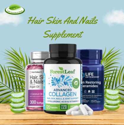 Top Best Skin Hair and Nails Supplements