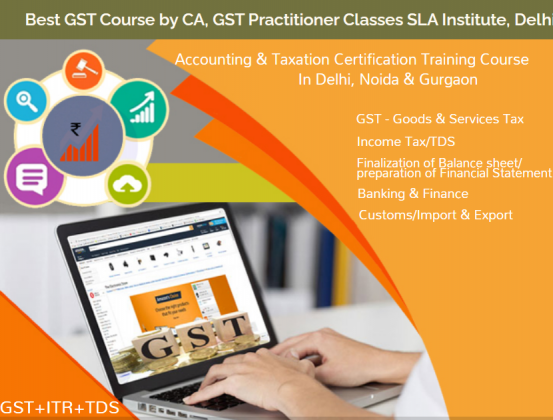 GST Certification Course in Delhi, GST e-filing, GST Return, 100% Job Placement, Free SAP FICO Training in Noida, Best GST, Accounting Job Oriented