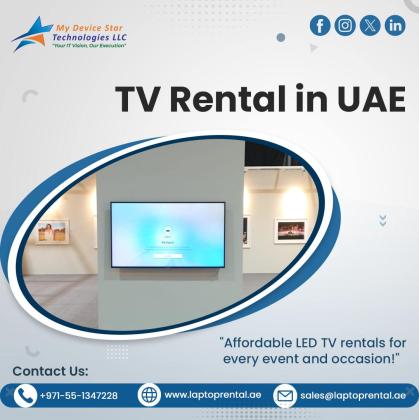 Can You Get Large Screen TVs for Rent in UAE?