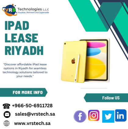 iPads on Demand: The New Era of Tech Leasing in Riyadh