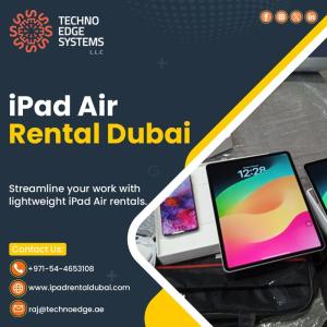 How to Rent an iPad Air in Dubai for a Business Event?
