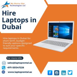 Need Short-Term Laptop Hire Dubai for Work?