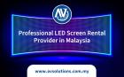 Professional LED Screen Rental Provider in Malaysia