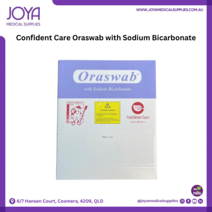 Confident Care Oraswab with Sodium Bicarbonate - Joya Medical Supplies