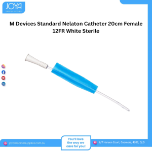 M Devices Standard Nelaton Catheter 20cm Female 12FR White Sterile - Joya Medical Supplies