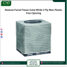 Kleenex Facial Tissue Cube White 2 Ply New Plastic Free Opening - Joya Medical Supplies