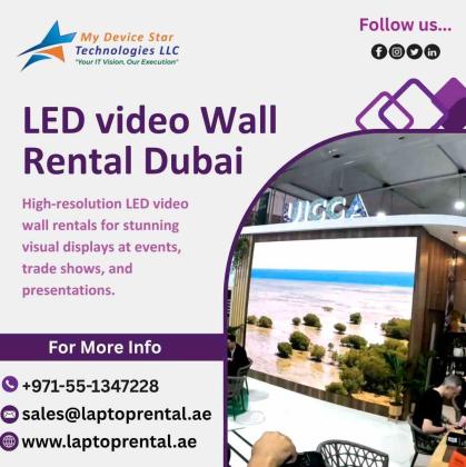 Why Rent LED Video Walls for Your Dubai Wedding?
