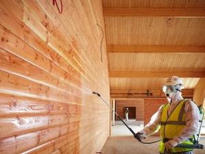 Fire Resistant Spray for Wood