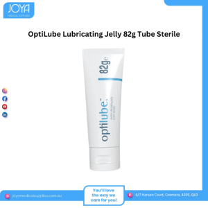 OptiLube Lubricating Jelly 82g Tube Sterile - Joya Medical Supplies