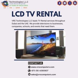 Need premium LCD TV Rental for events?