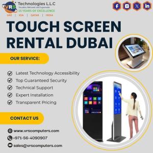 What Makes Touch Screen Rental Dubai Ideal for Modern Exhibitions?