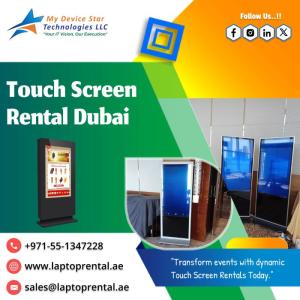 Why Rent a Touch Screen Over a Standard Projector in UAE?