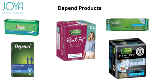 Buy Depend Incontinence Products in Australia - Joya Medical Supplies